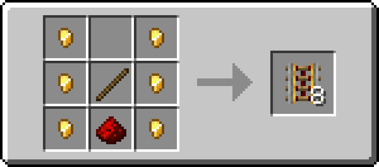 New Powered Rail Recipe