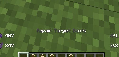 Repair Target: Boots