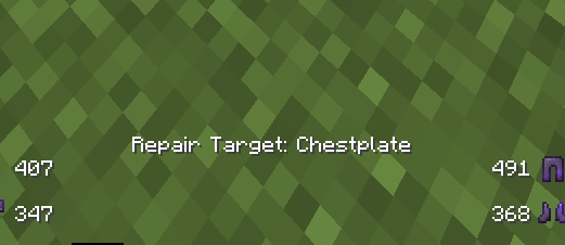 Repair Target: Chestplate