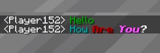 Chat messages