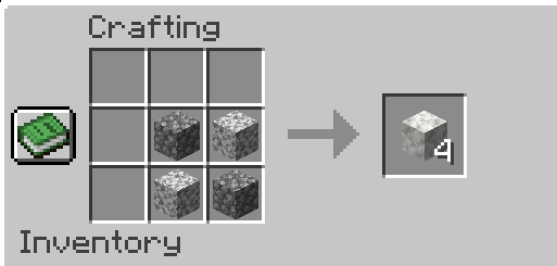 Calcite recipe