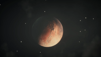 Mars（Waning moon）