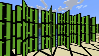 Texture of sugar cane