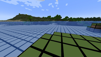 Texture of sand & water