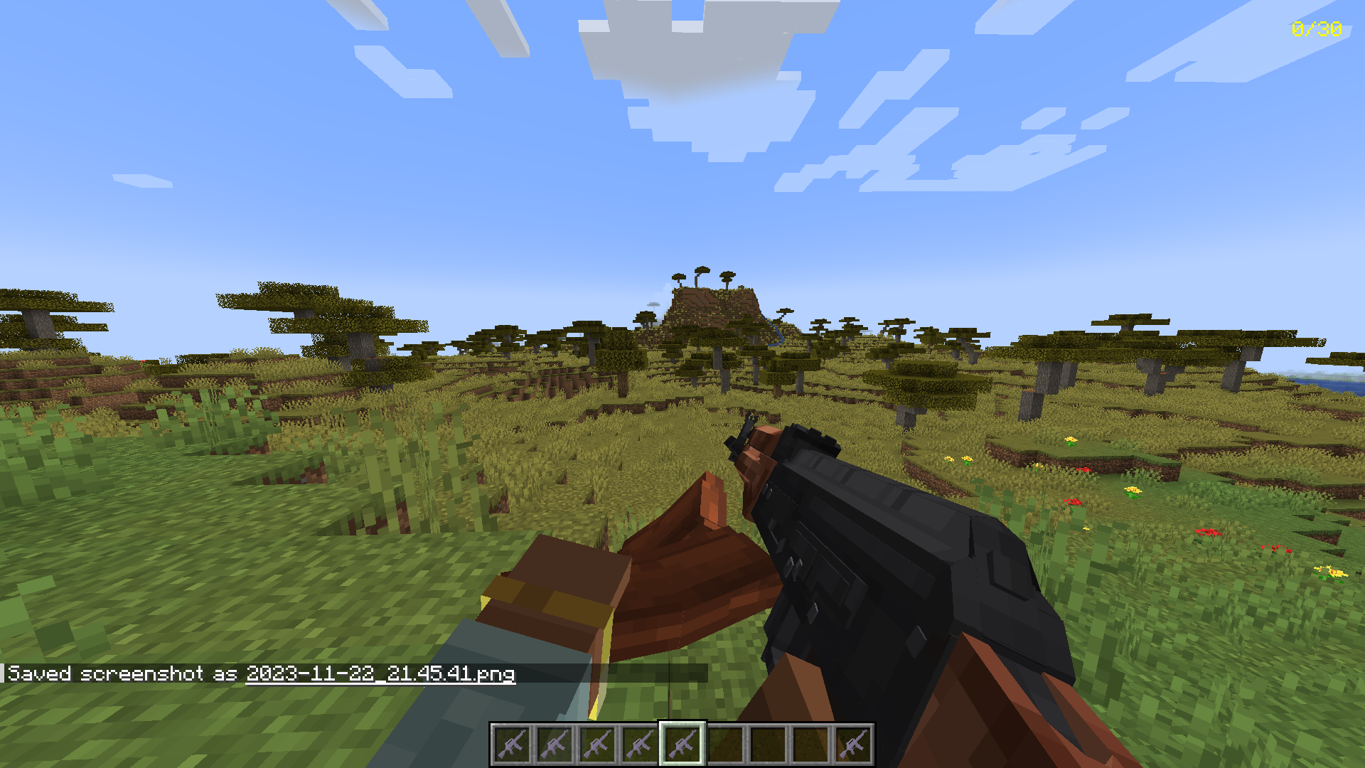 Screenshot modpacku CREATIVE GUNS (2/3)