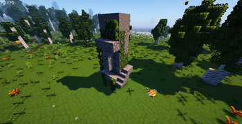 Villager Statue