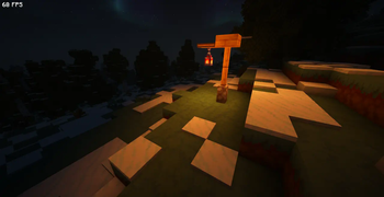 Oak Lantern