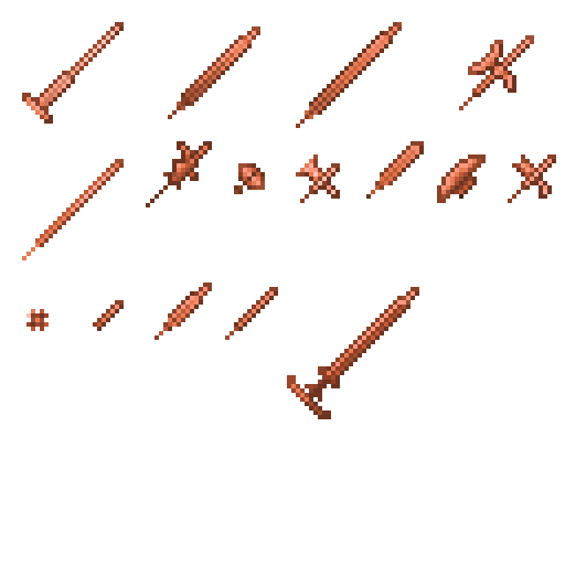 Copper forging items