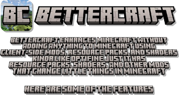 BetterCraft Title And Description