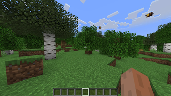 Hotbar in game