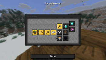 Advancements UI