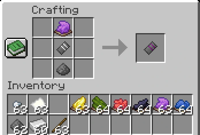Purple Flare Cartridge Crafting Recipie