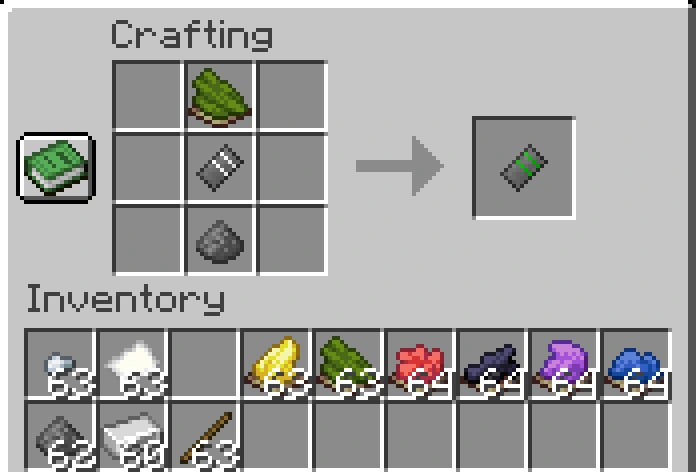 Green Flare Cartridge Crafting Recipie