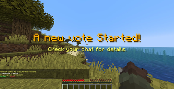 A new vote Started