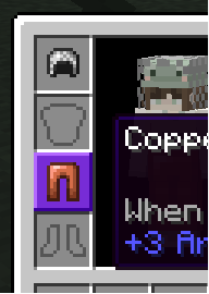 Armor slot