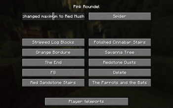 Options Screen