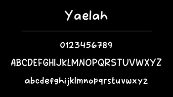 Yaelah Font