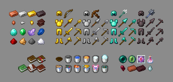 Items overview
