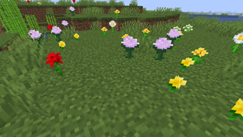 Flowers in natural generation