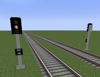 3 Aspect Signal Caution