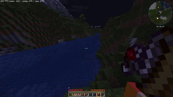 Fishing at night