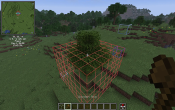 WorldEdit region intersecting an Axiom selection