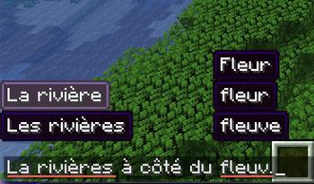 Preview of chat spelling suggestions: