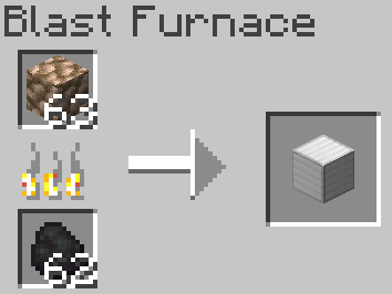Blasting a Raw Iron Block