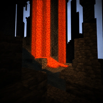 Lava with shader