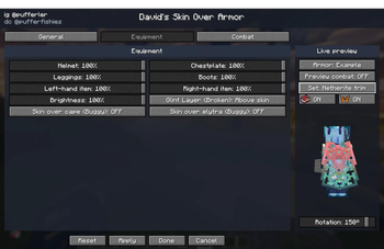 David's Skin Over Armor — screenshot 2