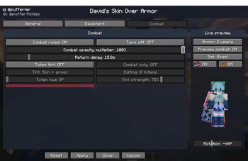 David's Skin Over Armor — screenshot 3