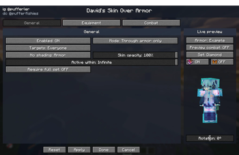 David's Skin Over Armor — screenshot 1