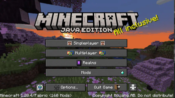 Title menu