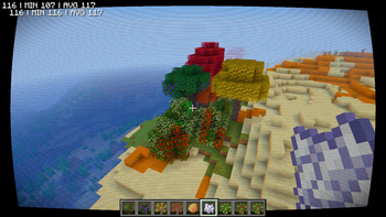 So many new fruit trees and Maples.