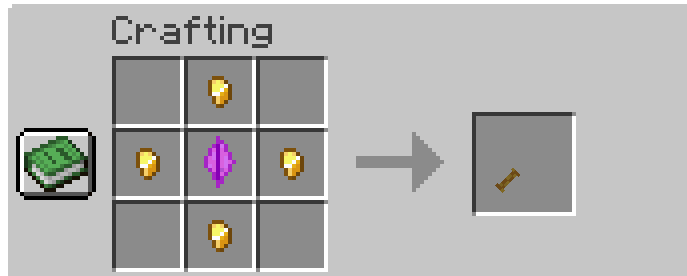 Gold Lightsaber (Purple) Recipe