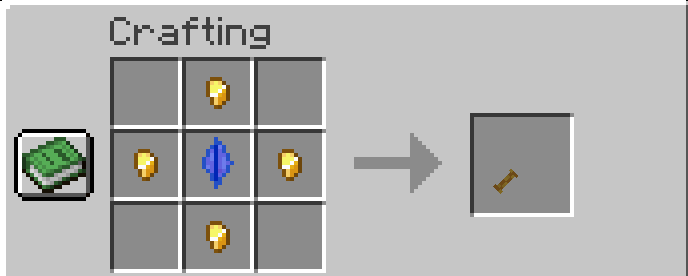 Gold Lightsaber (Blue) Recipe