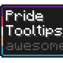 Polyamory Pride Flag Tooltip (Frame-only 5-Color Turned)