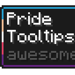 Polyamory Pride Flag Tooltip (Frame-only 5-Color Turned)