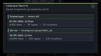 Report Selection