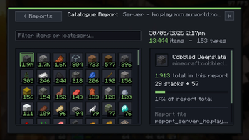 InvCatalogue report browser
