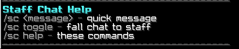 /sc help