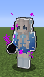 Custom particle when the player have the dragon egg
