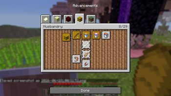 Husbandry Advancements