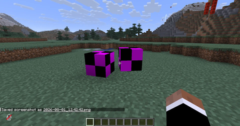 Broken block placed vs droppeed item