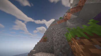 Mountain near the sea