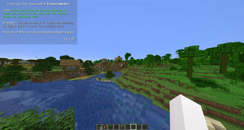 Default Script / Welcome Screen