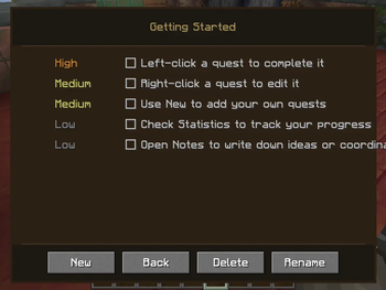 to-do list