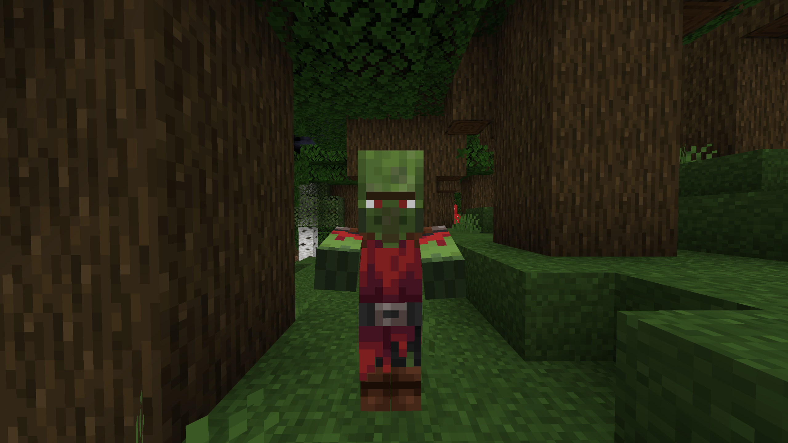 Dark Oak Zombie Villager
