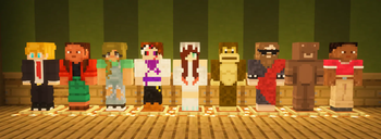 All the statues