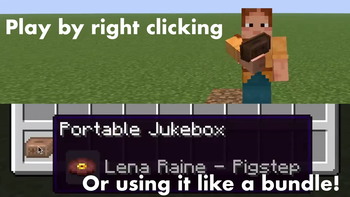 Ways of playing the Portable Jukebox